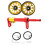 8Jgo Barra Extensible Para Accesorios Plegable Dorado 10
