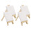 Sturdy Pinewood Mini Easels, Display Paintings Matted Artwork 8