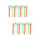 20Pcs Plastic Gel Pens Cute Christmas Pens for Students Note Taking 9