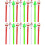20Pcs Plastic Gel Pens Cute Christmas Pens for Students Note Taking 7