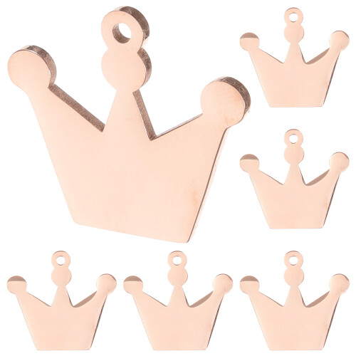 12Pièces Plaques Métal Rose Gold Pour , Identification 1