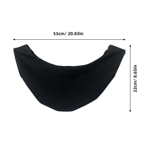 2Pièces Serviettes De Bowling Microfibre Noires Nettoyage 2