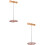 2Pièces Rangement Casque Bois Support Lisse 6