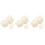 300Pièces Cartes Présentation Bracelet Boucles D'oreilles Blanches 6