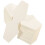 300Pièces Cartes Présentation Bracelet Boucles D'oreilles Blanches 2