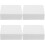 4Pcs Multi-Use White Flower Foam Blocks for Florist and Craft Projects 7