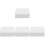 4Pcs Multi-Use White Flower Foam Blocks for Florist and Craft Projects 4