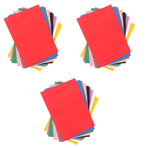 240Pièces Papier Mousse Eva Coloré Pour DIY Varié 2