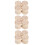 12Pcs Beige Wood Quilting Clapper Sewing Tool for Fabric Stabilization 7