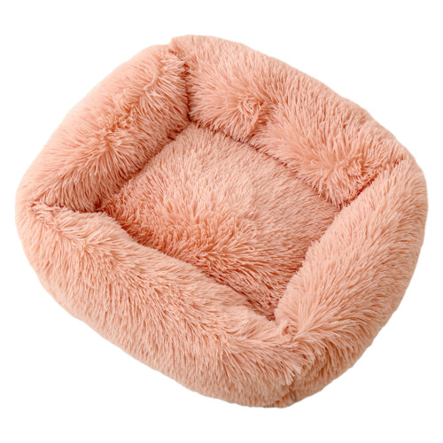Hundesofa mit verdicktem Bezug, elegantes-Morandi-Pulver M