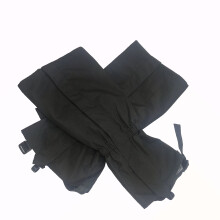 8Pairs Black Waterproof Skiing Snow Gaiters with Elastic Band and Tape