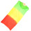 2Pcs Folding Silk Fan for Dance Multi Color Long Fan for Belly Dance 1