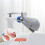 2Pcs Grey Faucet Extender Dishwasher Safe Sink Washing Helper 10