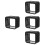 4Pcs Miniature Plastic Fish Tank Small Aquarium with Multi-Color Light 8