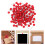 400Pcs Red Round Push Pins Map Tacks for Office Home Craft Use 10