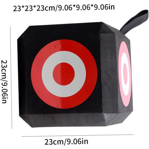 Archery Target Cube EVA Foam SixSided Training Target For Practice Square DiceStyle Target 2
