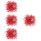 400Pcs Red Round Push Pins Map Tacks for Office Home Craft Use 7