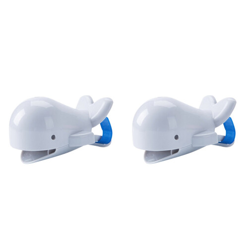 2Pcs Grey Faucet Extender Dishwasher Safe Sink Washing Helper 1