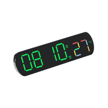 LED-klok Tafelklok LED Digitaal alarm met temperatuurweergave-B