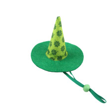 Pet Costume Hat Funny Shamrock Witch Hat Party Cosplay-B02