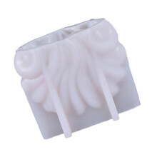 3D Conch getextureerde kaarsvormen voor doe-het-zelf-C