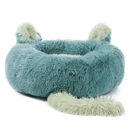 Lit pour animaux de compagnie avec oreilles de lapin, queue-70 F