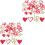 200Pcs Confetti for Valentines and Wedding Celebration 9
