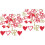 200Pcs Confetti for Valentines and Wedding Celebration 8