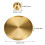 2Pcs Small Brass Incense Burner for Sticks Table Decor 10