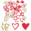 200Pcs Confetti for Valentines and Wedding Celebration 11