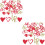 200Pcs Confetti for Valentines and Wedding Celebration 6