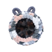 Plush Birds Nest Parrots Bed Cage House Hanging Perch Small-J