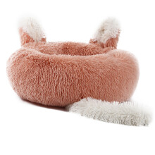 Coussin rond pour animaux de compagnie, nid d'oreilles de-70B