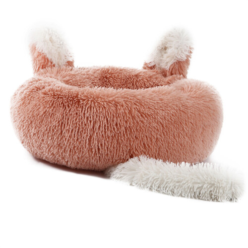 Coussin rond pour animaux de compagnie, nid d'oreilles de-70B