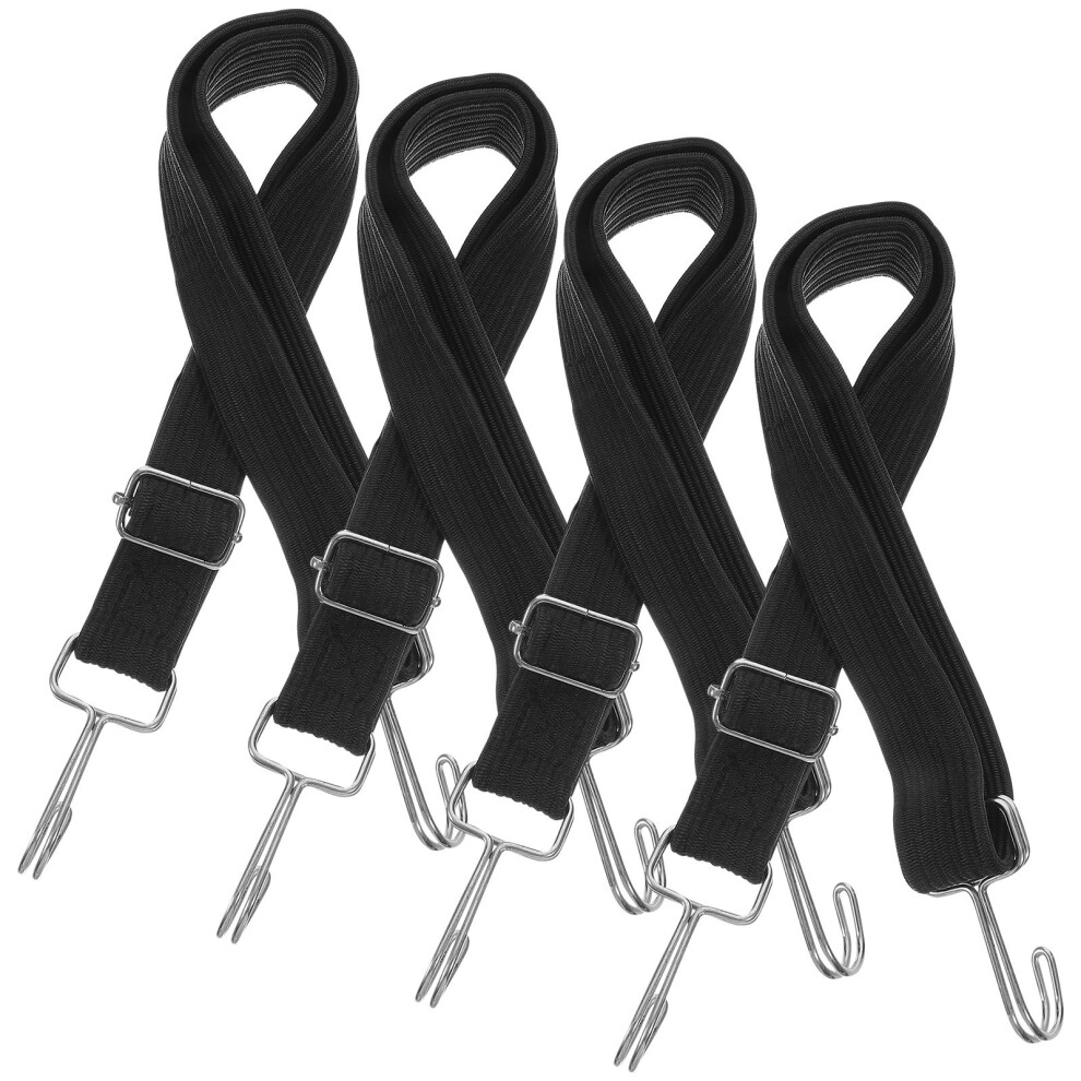 8Pcs Nylon Bungee Cords With Buckle Hooks For Truck Use 3584220223236