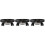 3Pcs Brown Roller Flowerpot Tray Practical Water Storage Base 4