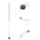 2Pcs High Precision Glass Hydrometer for Mud Petroleum Liquid Testing 11