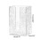 Distributeurs de mouchoirs multifonctions,-Blanc transparent 4