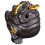 5Pcs Artistic Ceramic Toad Backflow Incense Holder for Home Decor 1
