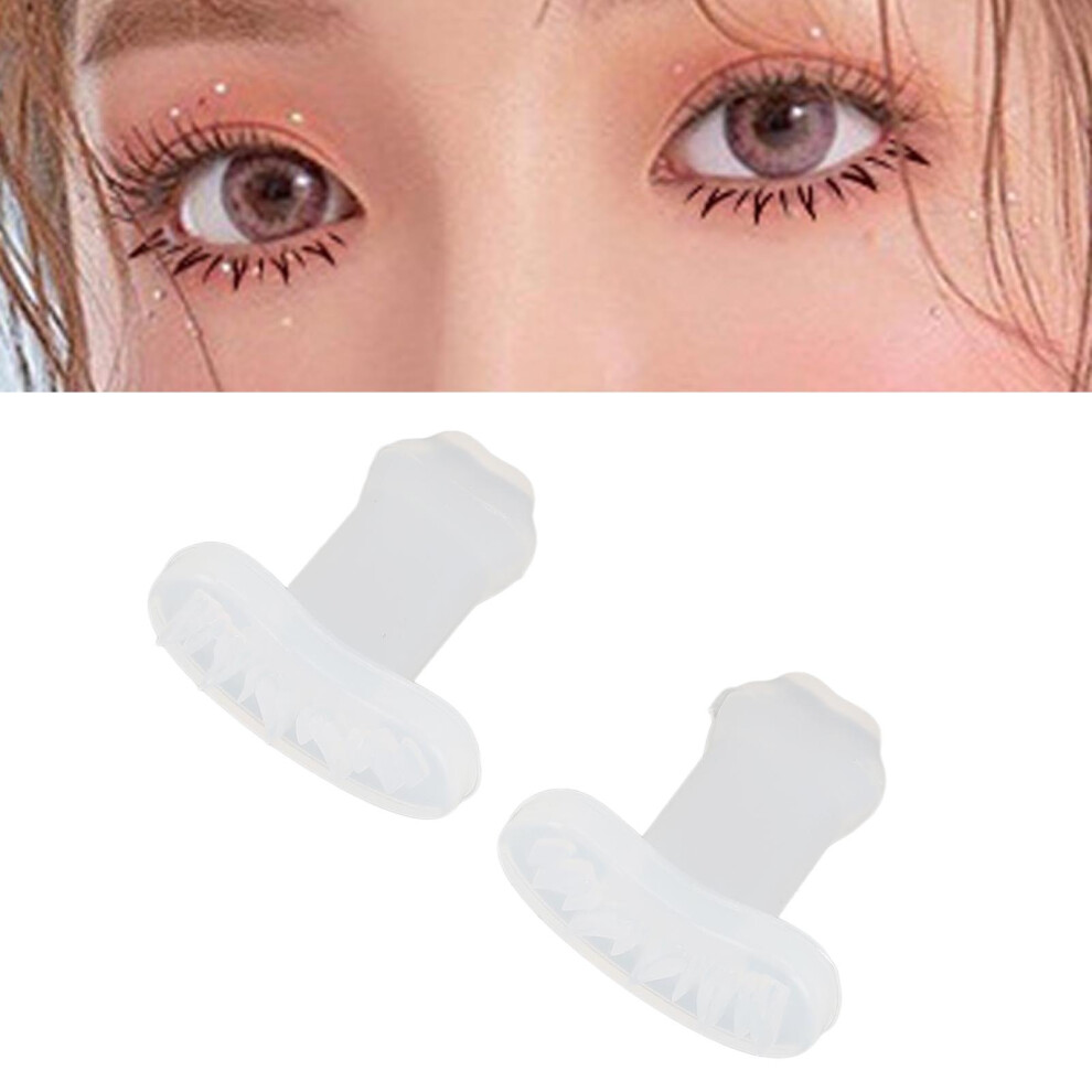 Reusable Silicone Lower Lash Extensions Stamp Tool for Beginners
