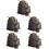 5Pcs Artistic Ceramic Toad Backflow Incense Holder for Home Decor 6