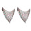 2Pcs Multi Color Belly Dance Hip Skirts Sequin Wraps for Dancing 2