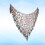 2Pcs Multi Color Belly Dance Hip Skirts Sequin Wraps for Dancing 10