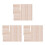 30Pcs Professional Taekwondo Breaking Boards Khaki Training Accessory 10