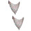 2Pcs Multi Color Belly Dance Hip Skirts Sequin Wraps for Dancing 7