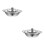 2Pcs Stainless Steel Hotpot Pot Home Thickened Silver Cookware 5