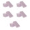 120Pcs Manicure Tool Purple Nail Sponge Soft Gradient Color Applicator 9