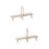 2Pcs Wooden DIY Cable-Stayed Bridge Model Kids Educational Physics Toy 8