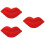 3Pcs Plush Red Lips Throw Pillows Soft Sofa Cushions Cozy Home Decor 7