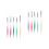 2Sets Double Head Nail Brushes Portable for Nail Art 4